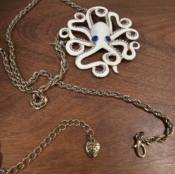 Betsey johnson large octopus necklace - Picture 4 of 6